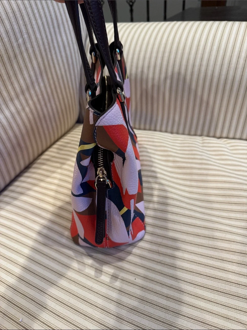 Kate Spade  Jackson floral toss Medium Satchel handbag purse